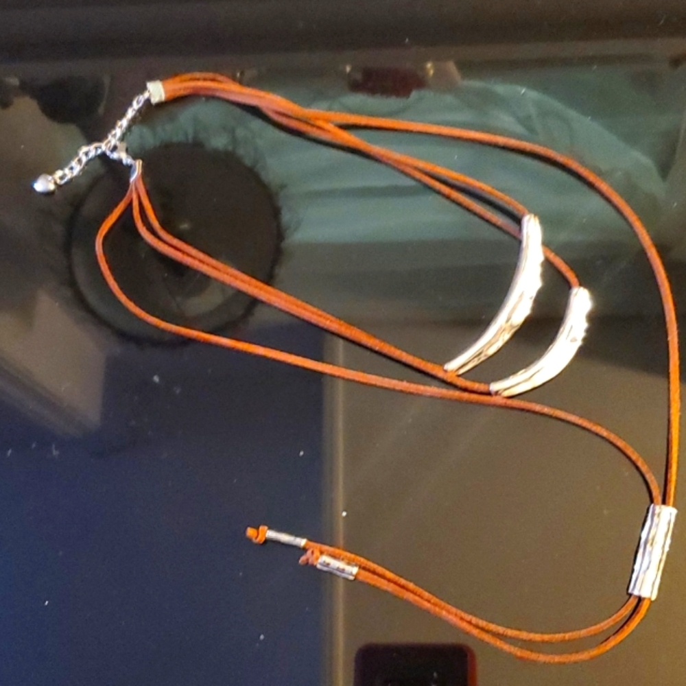 ☀️5/$25 Leather Necklace